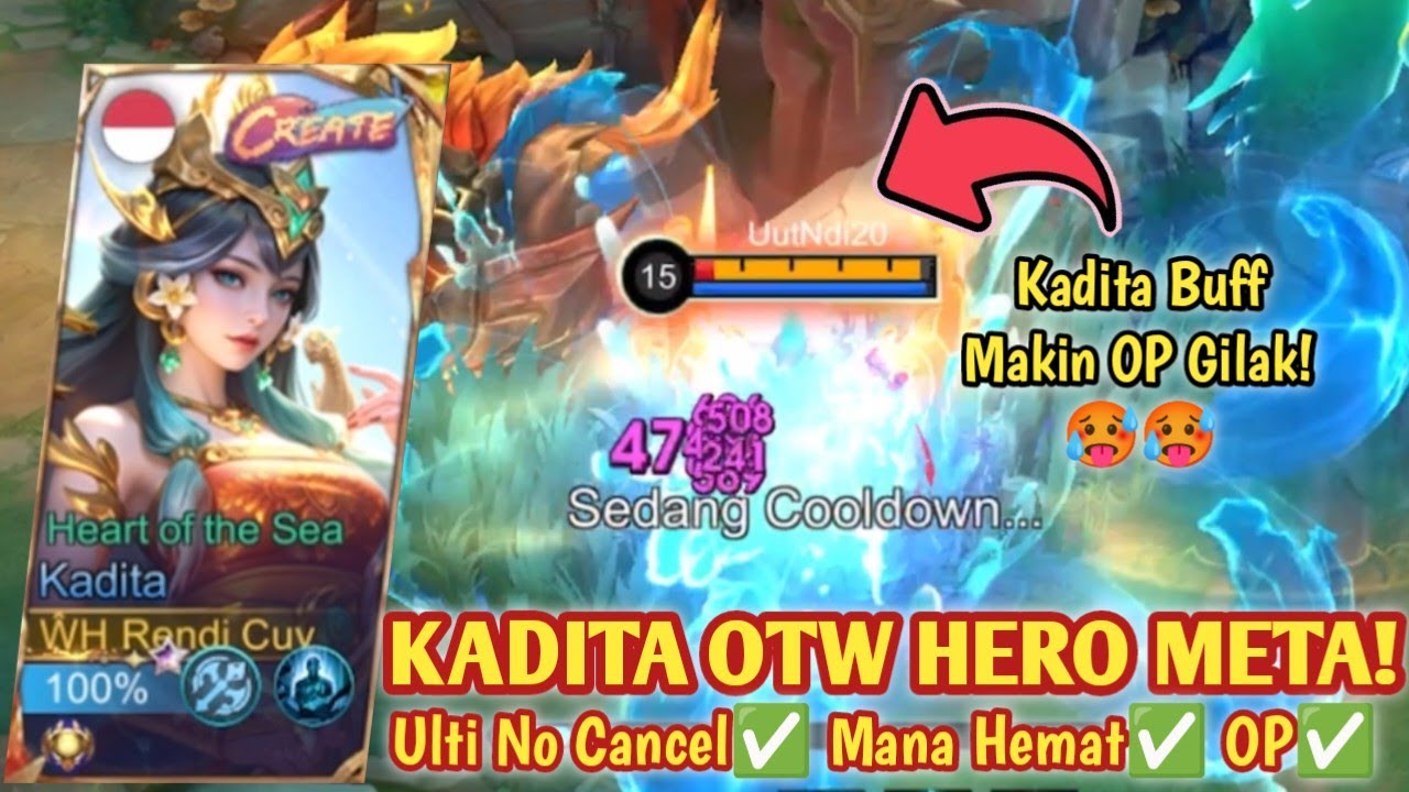 Pro Player Kompak Sorot Buff Kadita di MLBB: Sanz, Stormie, dan Sanji Buka Suara!